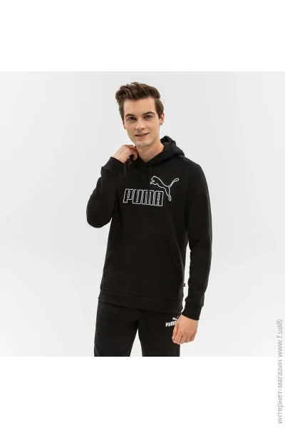  Puma Power Logo Hoodie (84988801-S)