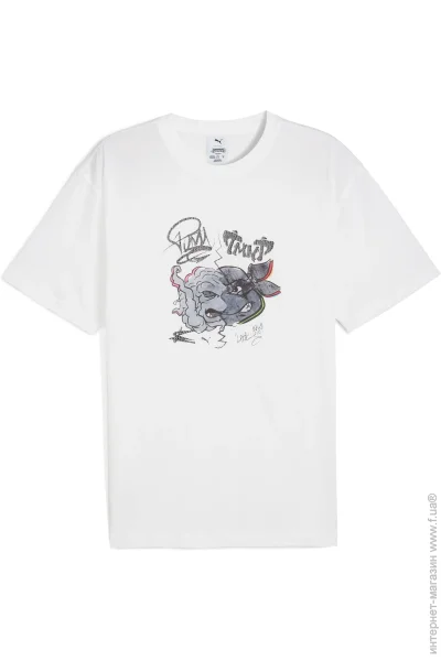   Puma  x TMNT Relaxed Graphic Tee 63009902 .M 