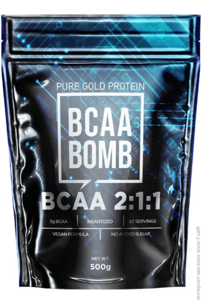 Pure Gold Protein  BCAA Bomb 2-1-1 500 g (1086-2022-09-0580)
