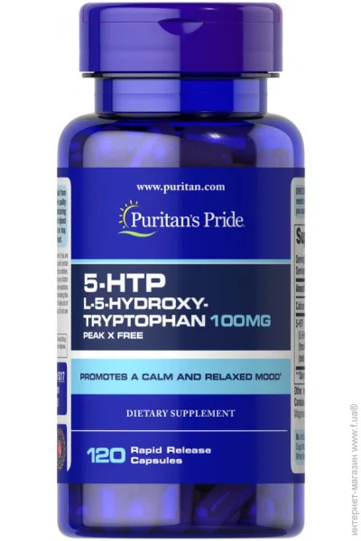 Puritan's Pride  Puritan"s Pride 5-HTP 100 mg, 120 