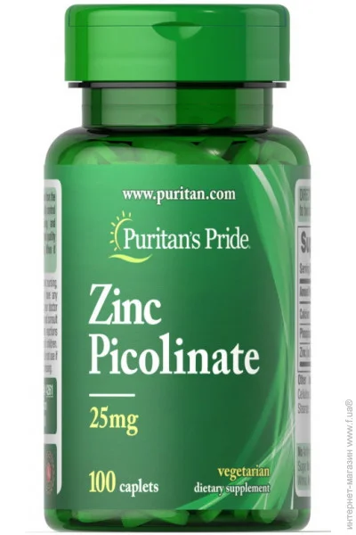³   Puritan's Pride Zinc Picolinate 25 mg, 100 