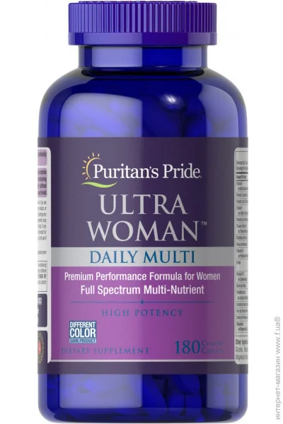 Puritan's Pride    Puritan"s Pride Ultra Woman Daily Multi Timed Release, 180 