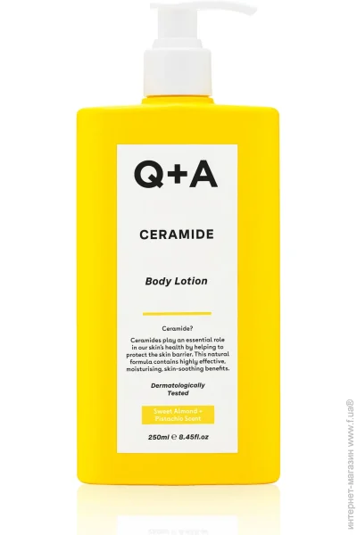 Q+A      Ceramide Body Lotion 250 