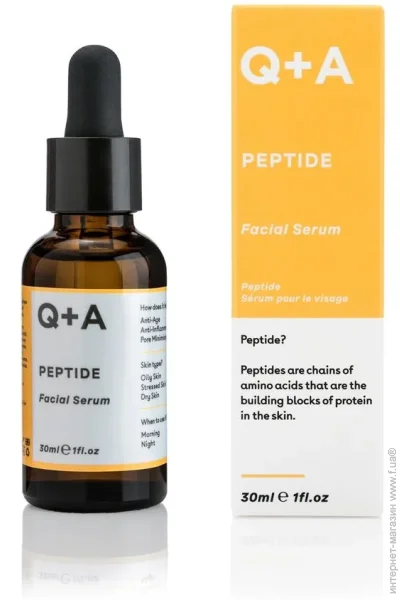 Q+A  Peptide Facial Serum   30 