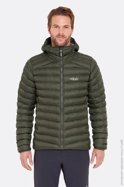   RAB Cirrus Alpine Jacket   (Army, L) (RB QIP-25-ARM-LRG)