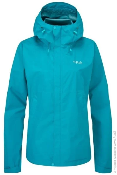 RAB  Downpour Eco JKT Wmn Ultramarine Blue XS (RAB-QWG-83UL8)