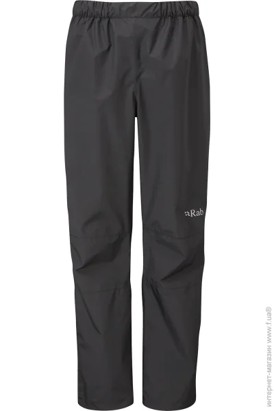   RAB  Downpour Eco Pants FZ Wmns Long Black S (1033-RB QWG-87-BLK-10-LG)