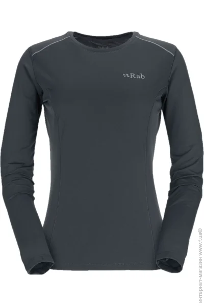 RAB  Force LS Tee Wmns Beluga S (1033-RB QBL-08-BEL-10)