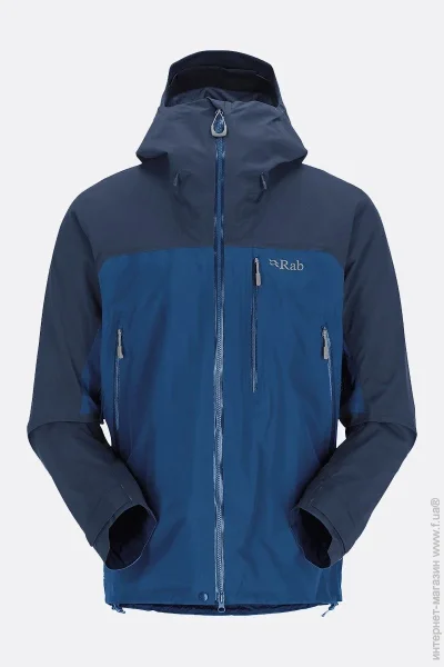   RAB Latok Mountain GTX Jacket   (Deep Ink/Ink, L) (RB QWH-24-DII-LRG)