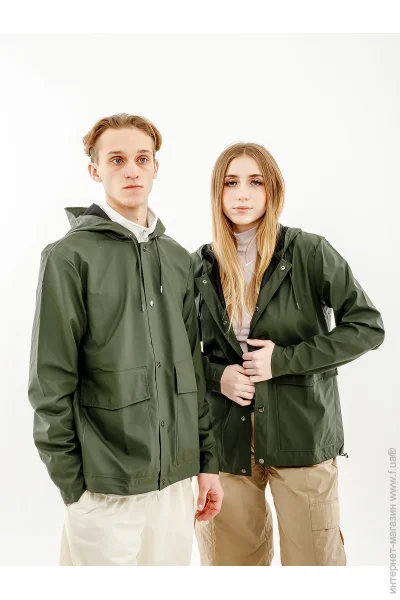  Rains Jackets 1826-GREEN-XS/S (1826-GREEN-XS/S)
