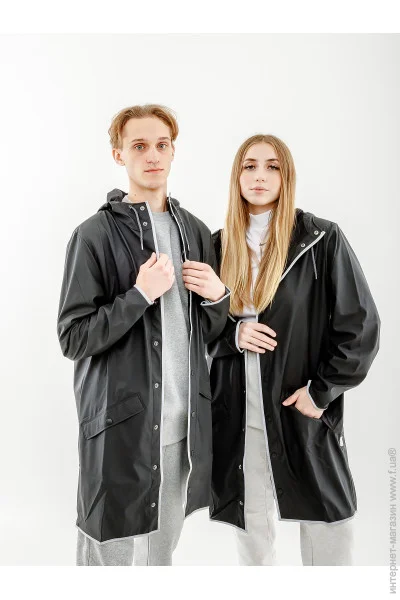 Rains   Jackets  M-L (7d1202-BlackReflective M-L)