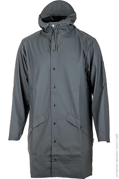 Rains   Jackets  M-L (7d1202-Slate M-L)