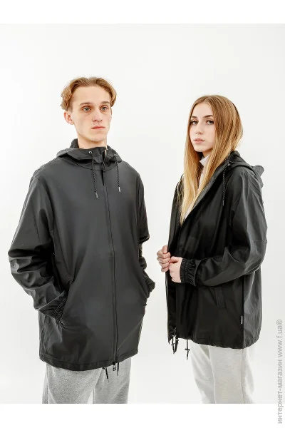 Rains   Jackets  XS-S (7d1837-Black XS-S)