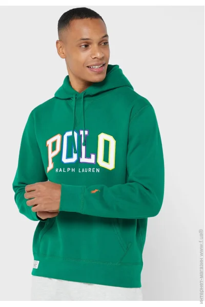  Ralph Lauren Logo Hoodie (710890190004-L)