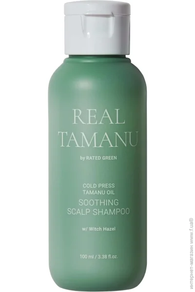 Шампунь Rated Green С маслом таману успокаивающий 100 мл (8809514550832) Шампунь Rated Green С маслом таману успокаивающий 100 мл (8809514550832)