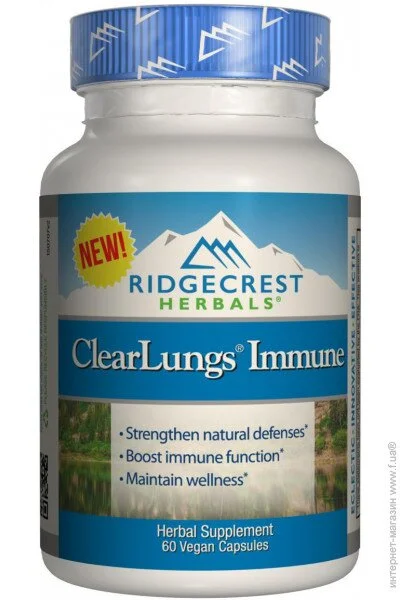        Clear Lungs RidgeCrest Herbals 60  