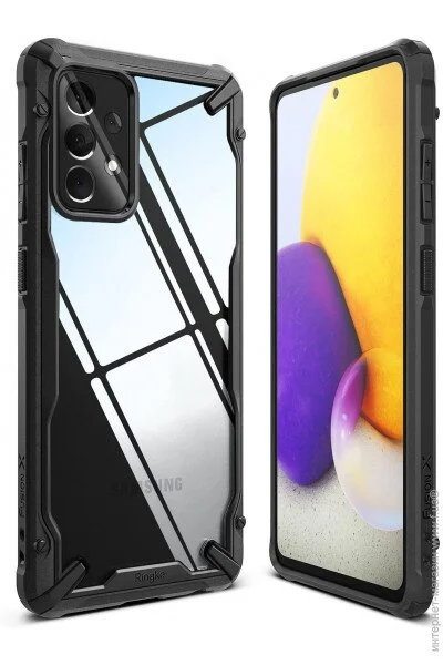  Ringke Fusion X for Samsung Galaxy A72 Black (RCS4894) (2943)