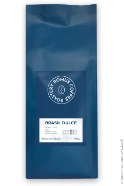 Кофе Romus Brasilia Dulce в зернах 1 кг Кофе Romus Brasilia Dulce в зернах 1 кг