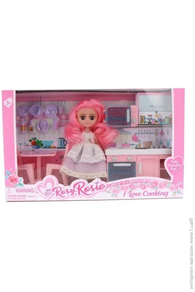 Кукольный набор Rosy Rosie Набор с куклой RR017 Кукольный набор Rosy Rosie Набор с куклой RR017