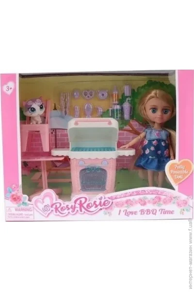Кукольный набор Rosy Rosie Набор с куклой RR019 Кукольный набор Rosy Rosie Набор с куклой RR019