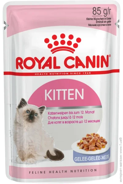   Royal Canin   KITTEN INSTINCTIVE JELLY, 85 