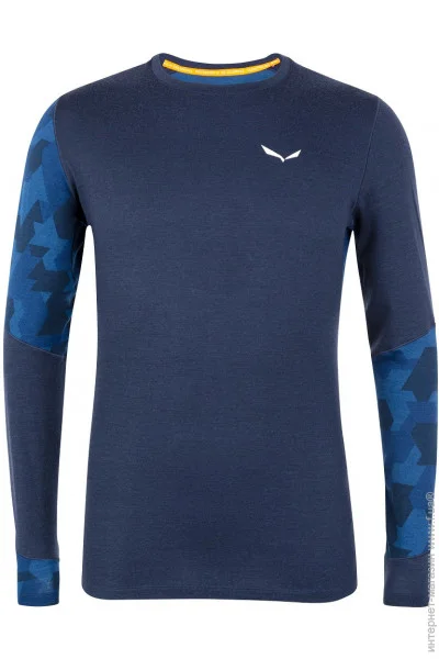  Salewa Cristallo L/S Mns 3960, blue(), L (013.002.9319)