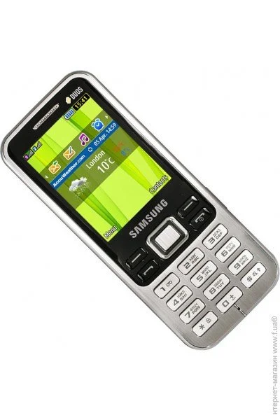  Samsung C3322i Duos Metallic Black