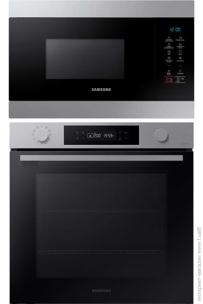 Комплект встройки Samsung Комплект встраиваемой техники духовой шкаф NV7B4125ZAS/WT +  микроволновка MG22M8074AT/UA Комплект встройки Samsung Комплект встраиваемой техники духовой шкаф NV7B4125ZAS/WT +  микроволновка MG22M8074AT/UA