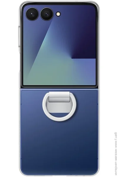   Samsung Flip 7 Ring Case Transparent (EF-QF766CTEGUA) (EF-QF766CTEGUA)