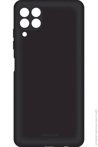  Soft-Touch Silicone  Samsung Galaxy M33 Black HC