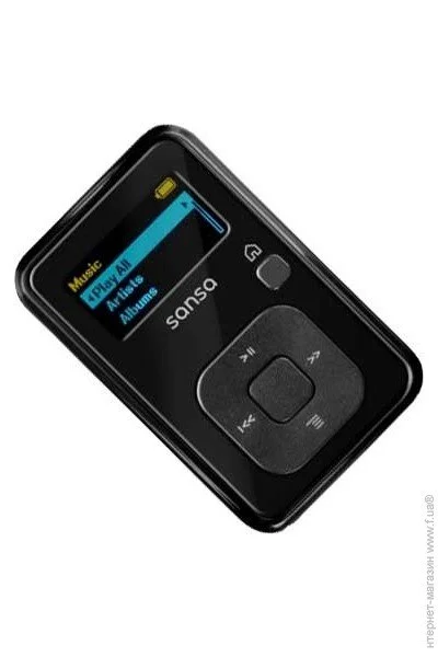 Hi-Res  Sandisk Sansa Clip+ 8Gb Black(SDMX18R-008GK-E57/SDMX18R-008G-E46K)