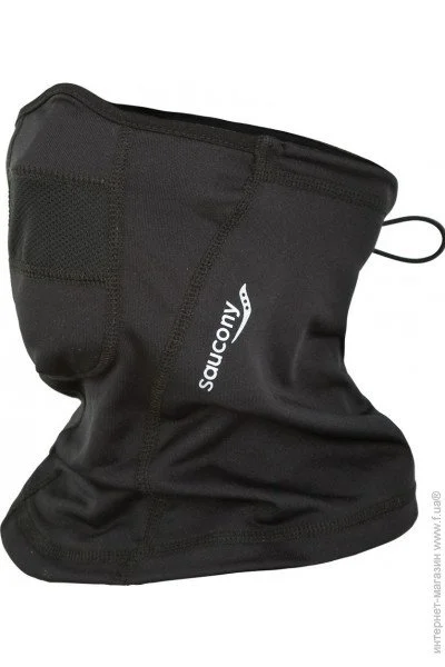 Saucony DRYLETE NECKWARMER black (90235-BK)