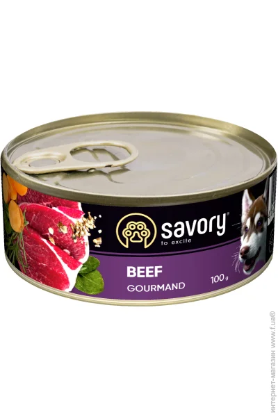    Savory Dog Gourmand  100  (4820232630419)