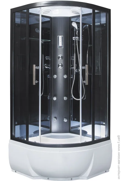 Душова кабіна Scandispa Душовий бокс розсувний SCADI 1000х1000х2150 мм 5710TP-C24 Душова кабіна Scandispa Душовий бокс розсувний SCADI 1000х1000х2150 мм 5710TP-C24