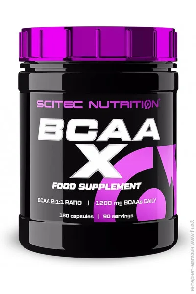  Scitec Nutrition BCAA Scitec BCAA X, 180 
