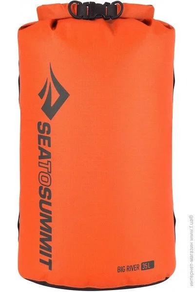  Sea to Summit Big River Dry Bag 35, Orange (ABRDB35OR)