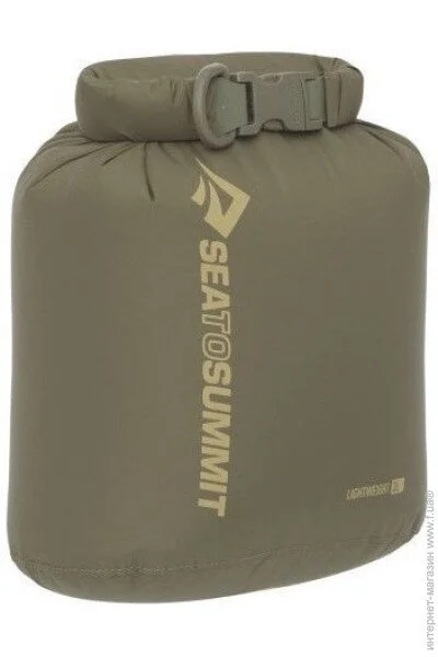   Sea to Summit Lightweight Dry Bag  (3 L, Burnt Olive) (STS ASG012011-020309)
