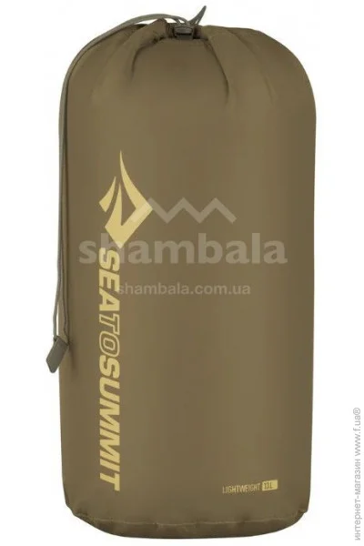   Sea to Summit Lightweight Stuff Sack   (13 L, Burnt Olive) (STS ASG024031-050312)