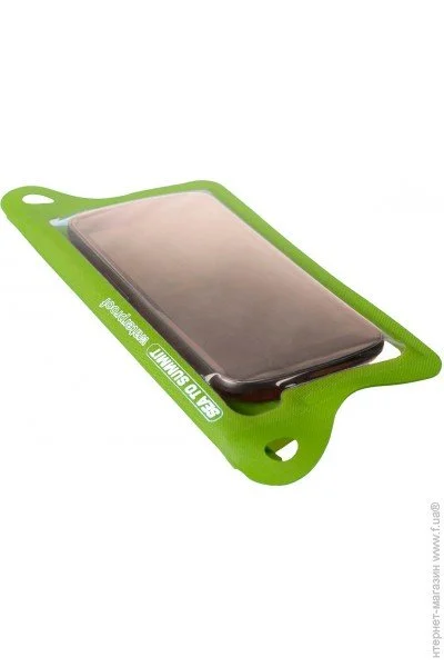  Sea to Summit TPU Guide W/P Case for Smartphones    . (Lime) (STS ACTPUSMARTPHLI)