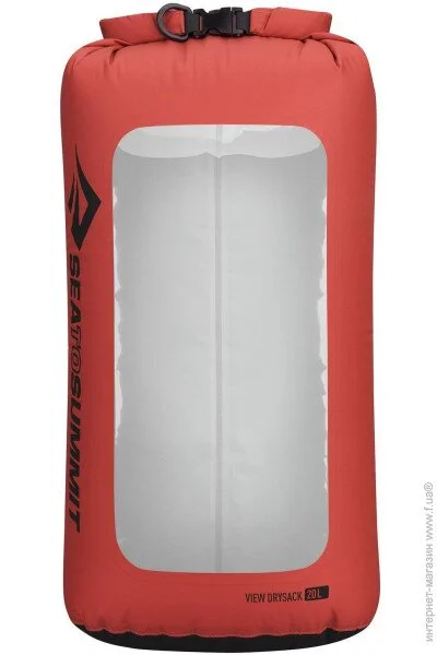  Sea to Summit View Dry Sack  (Red, 20 L) (STS AVDS20RD)