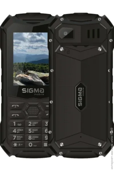  Sigma Mobile -treme PV68 Black