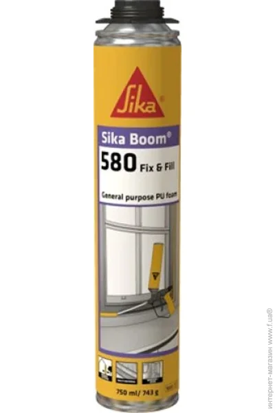   Sika ϳ  PROBoom-580 Fix&Fill 750 
