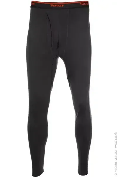  Simms  Lightweight Baselayer Bottom Carbon 3XL / (2191063 / 13311-003-70)