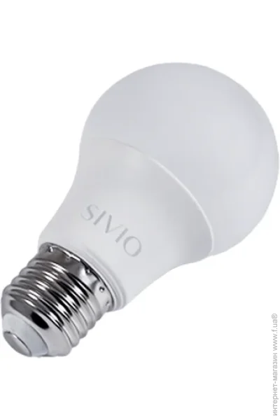   E27-A60-10W-6400K SIVIO (5659)