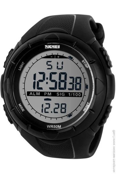 Skmei    1025 Black, 1025BK (15876)