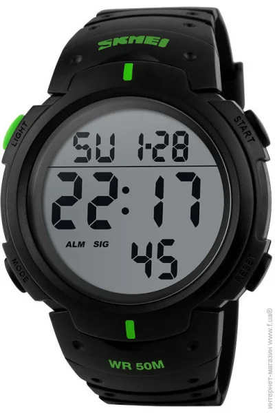 Skmei    1068GN watch (Green) (12259)
