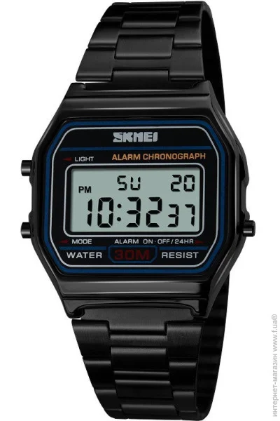 Skmei    1123BK watch (Black) (12317)