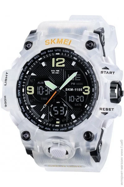 Skmei    1155 White, 1155BWT (12282)
