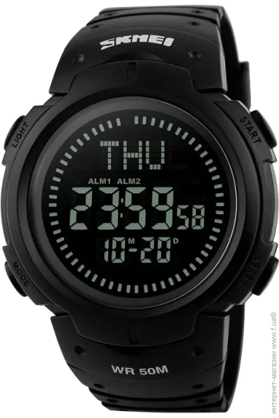 Skmei   1231 Black, 1231BK (15913)