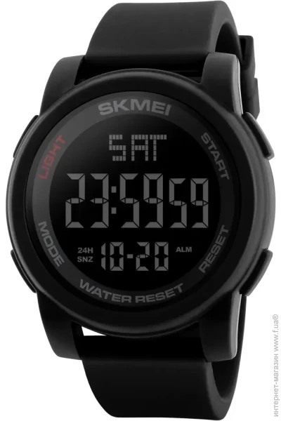 Skmei   1257 Black, 1257BK (15926)
